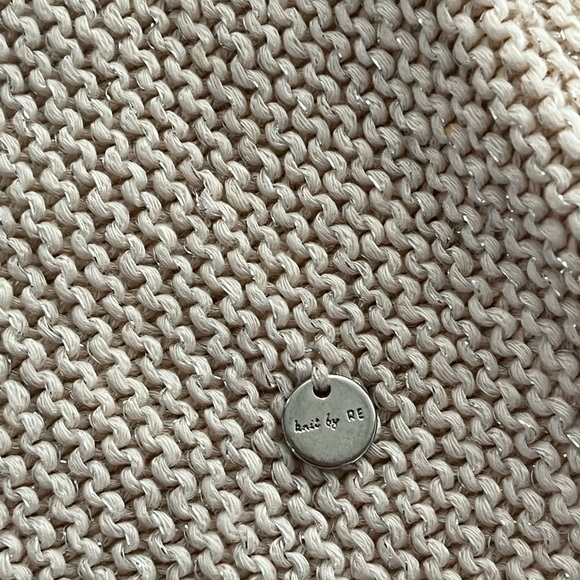 RESERVED Light Pink Shimmer Knit Boatneck - Picture 10 of 10